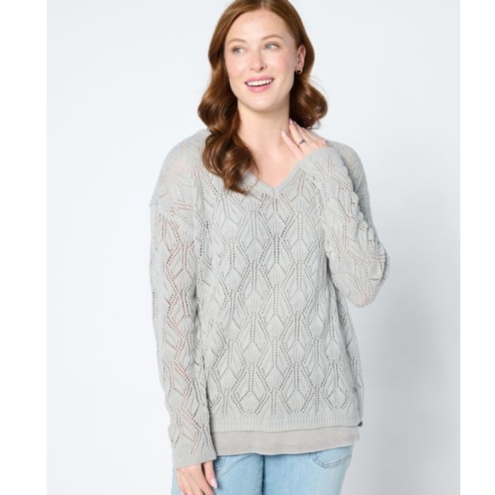 Peace Love World Sweater